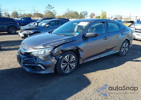 2018 Honda Civic Ex-T from USA, damaged, VIN JHMFC1F33JX030223